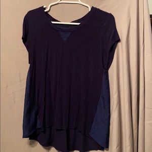 Navy Blue Market & Spruce shirt